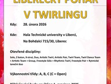 Liberecký pohár v twirlingu 2026